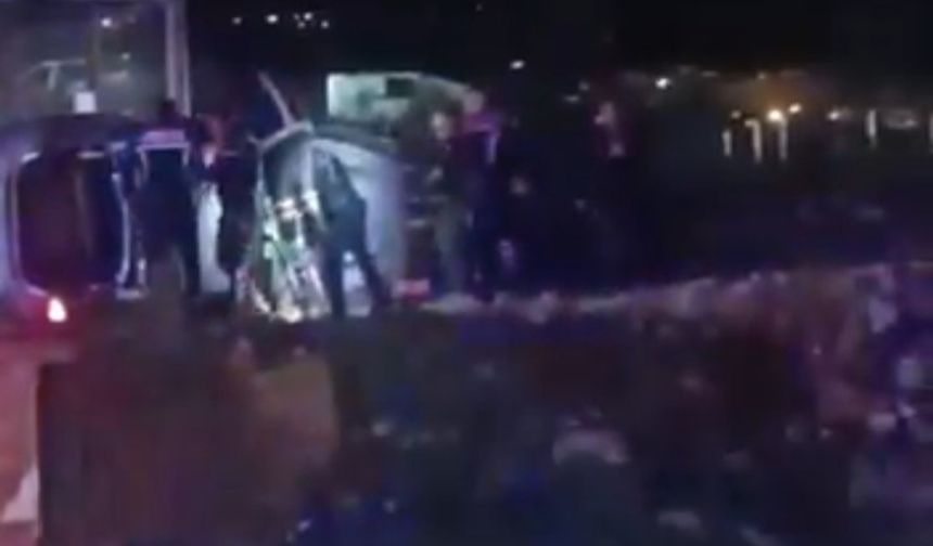 Bursa’da polis kovalamacası kazayla bitti