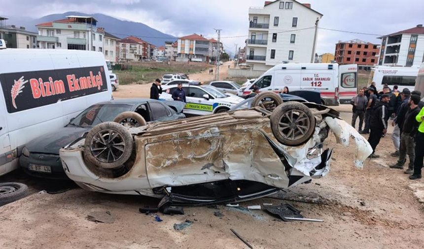 İnegöl’de ehliyetsiz direksiyon faciası