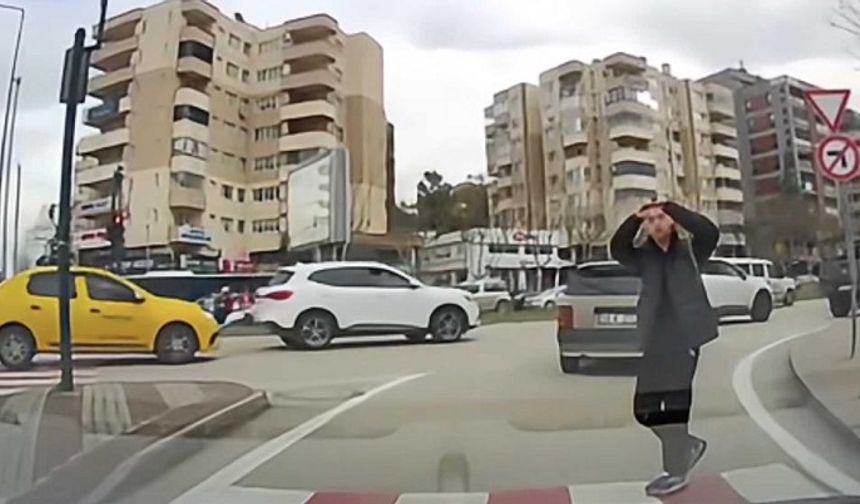 Nilüfer’de trafikte kalpleri ısıtan anlar