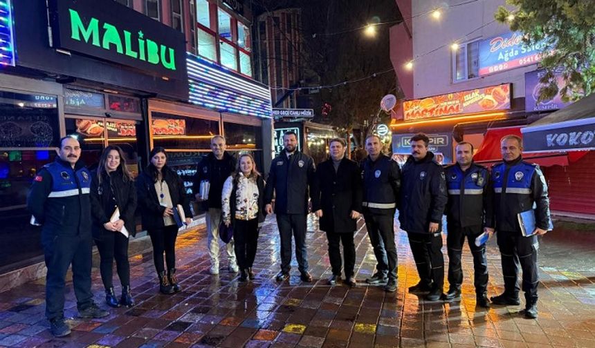Nilüfer’de eğlence mekânlarına gece denetimi