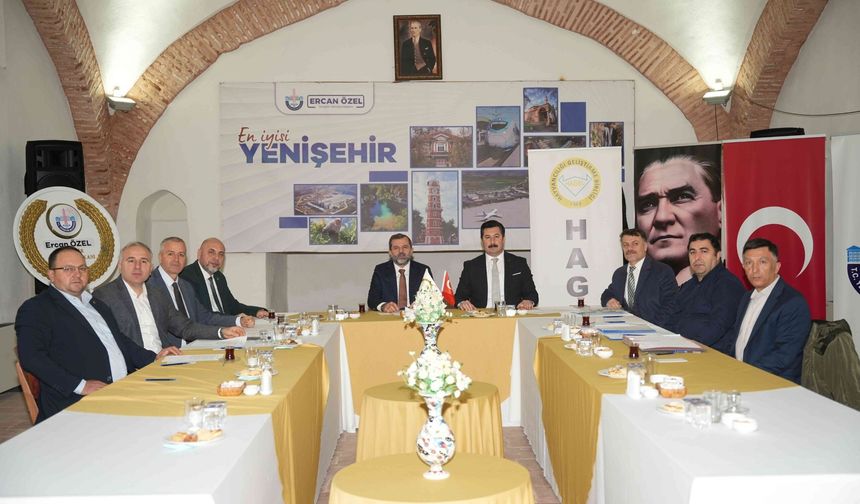 Yenişehir, HAGEL encümen toplantısına ev sahipliği yaptı