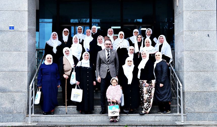 Derekızıklı kadınlardan Mihalgazi’ye destek