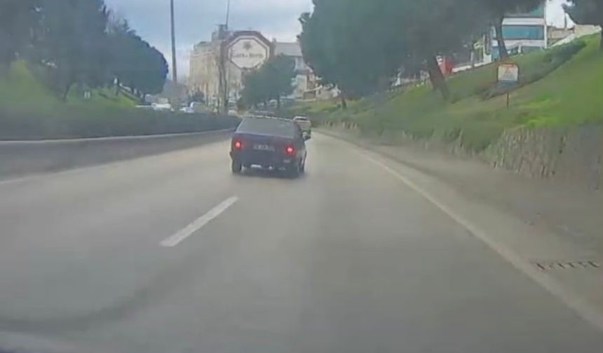 Bursa'da çocukların üzerine araç sürdü