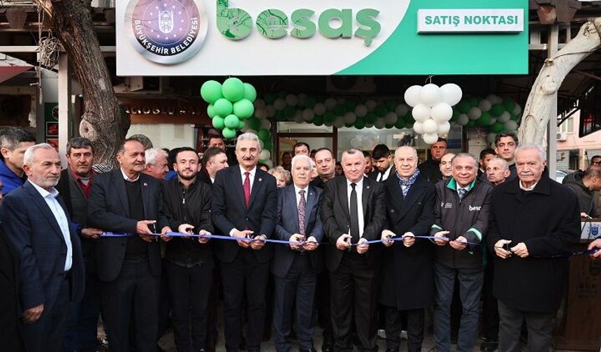 Mustafa Bozbey Orhaneli’ye BESAŞ satış noktası açtı