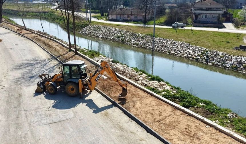 İnegöl Belediyesi’nden Kulaca’ya estetik dokunuş