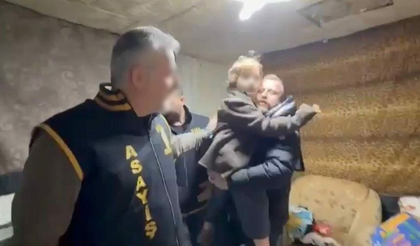 Bursa'da 7 yıldır annesinden saklanan çocuk polis baskını ile bulundu