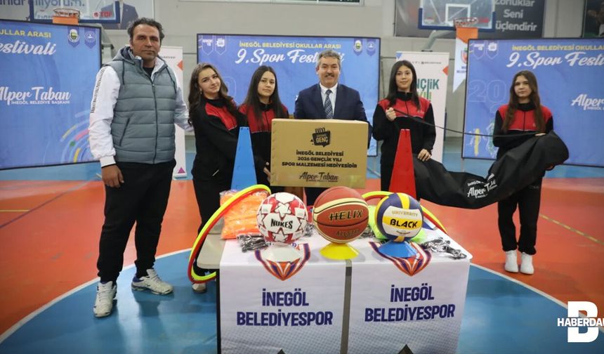 Bursa'da 80 okulda 4 bin öğrenciye spor desteği!