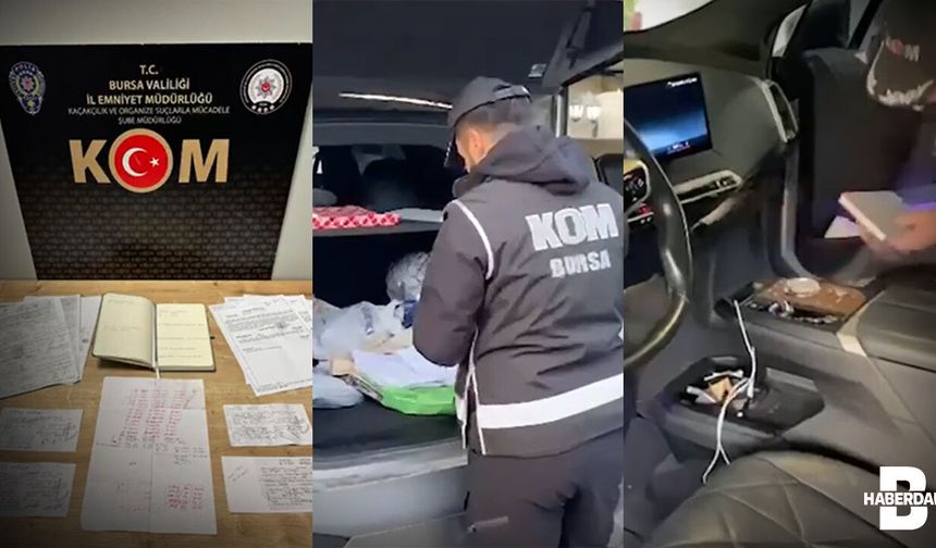 Bursa’da milyonluk tefecilik ağı çökertildi! İşte detaylar...