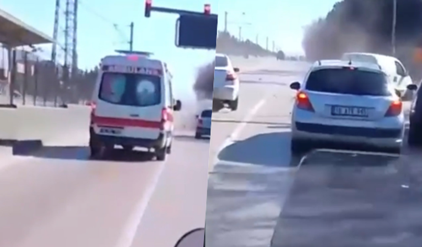 Bursa'da kırmızı ışık ihlali zincirleme kaza getirdi