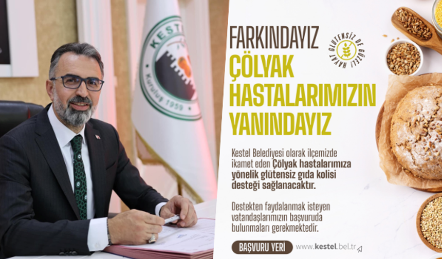 Kestel’de Sosyal Belediyecilik: Çölyak Hastalarına Glütensiz Destek