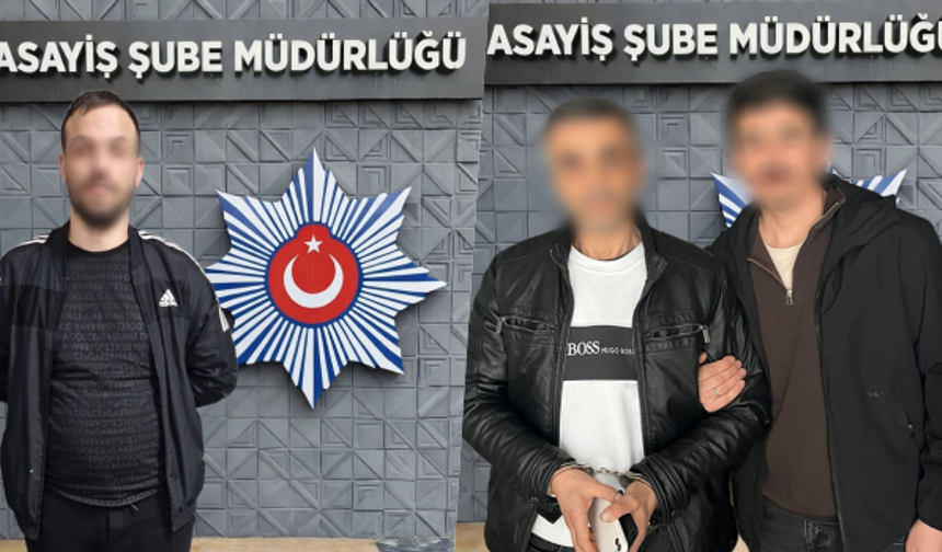 Bursa'da aranan 8 kişi yakalandı