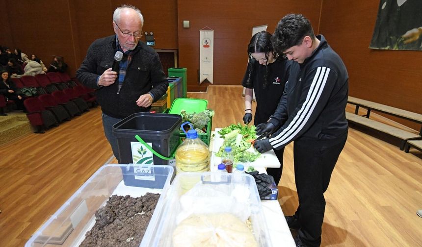 Osmangazi’de gelecek için sıfır atık eğitimi