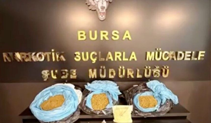 Bursa’da Çekiciye Uyuşturucu Operasyonu: 16,7 Kilo Ele Geçirildi, 2 Tutuklandı
