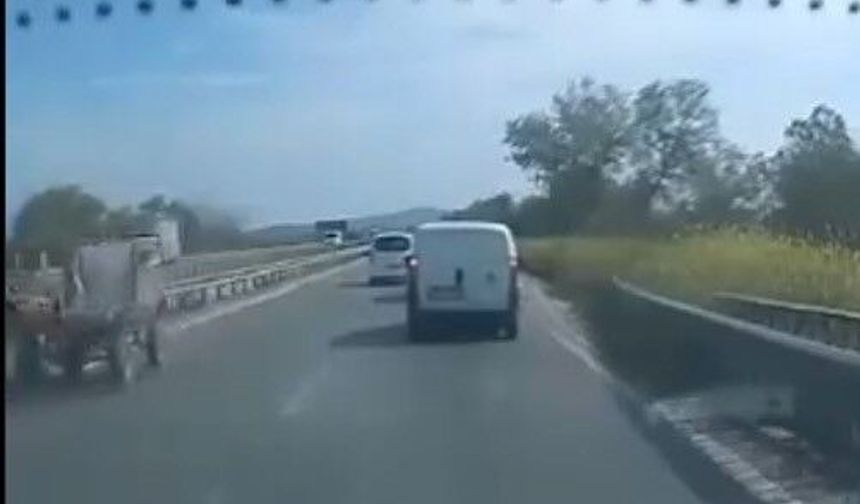 Ters Yönde At Arabası Dehşeti: Trafikte Facianın Eşiğinden Dönüldü