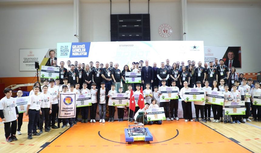 İnegöl’ün mucitleri robotlarını yarıştırdı