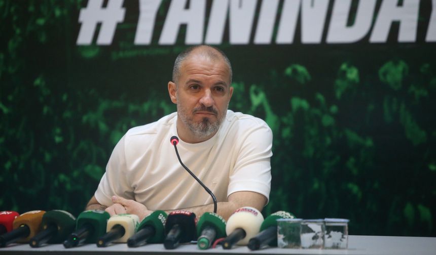 Bursaspor Teknik Direktörü Mustafa Er, transfer takvimini açıkladı