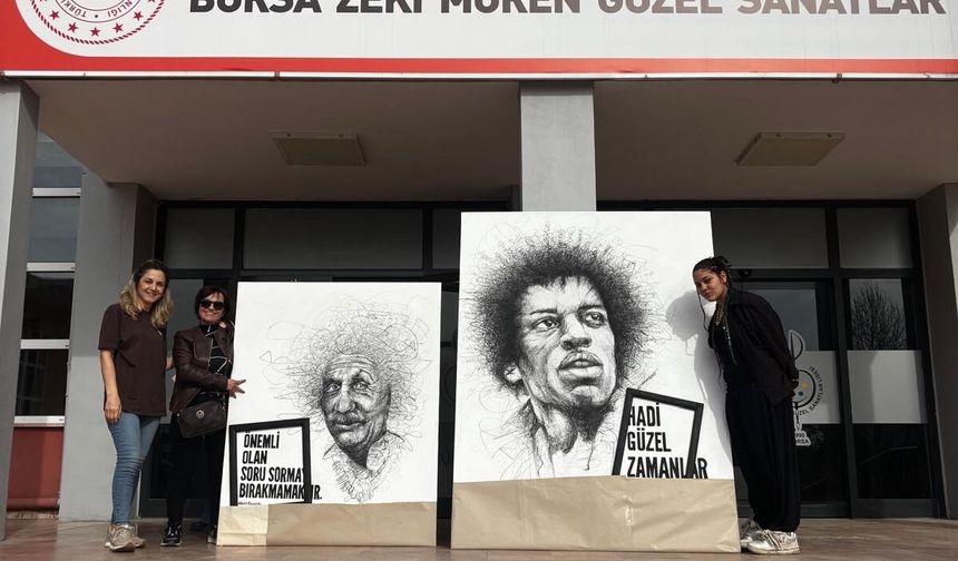 Lise öğrencileri mezuniyet öncesi eserlerini sergileyecek: genç yetenekler vitrine çıkıyor