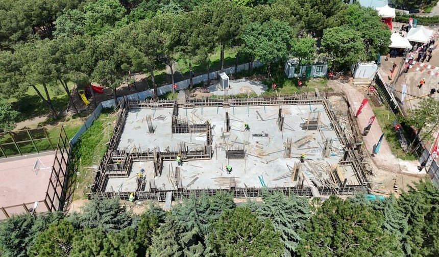 Osmangazi'de yeni kreşin temeli atıldı