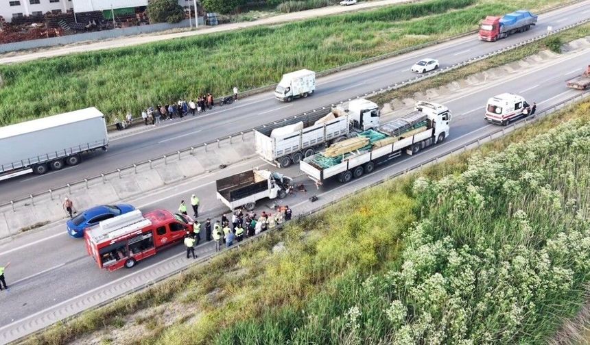 Bursa'da feci kaza can aldı