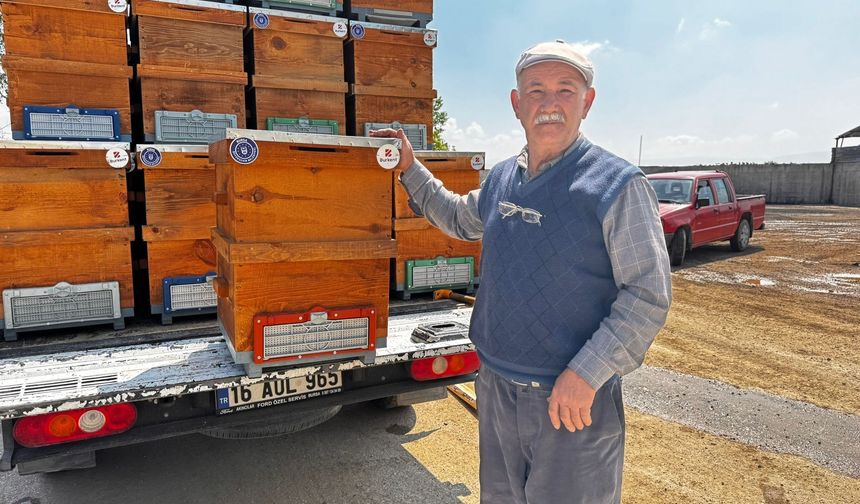 Bursa Büyükşehir'den arıcılığa destek