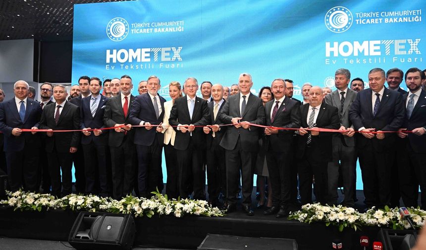 Dünya ev tekstili sektörü HOMETEX'te buluştu