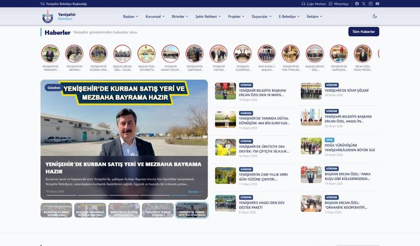 Yenişehir Belediyesi’nden Dijitalde Engelsiz Dönem