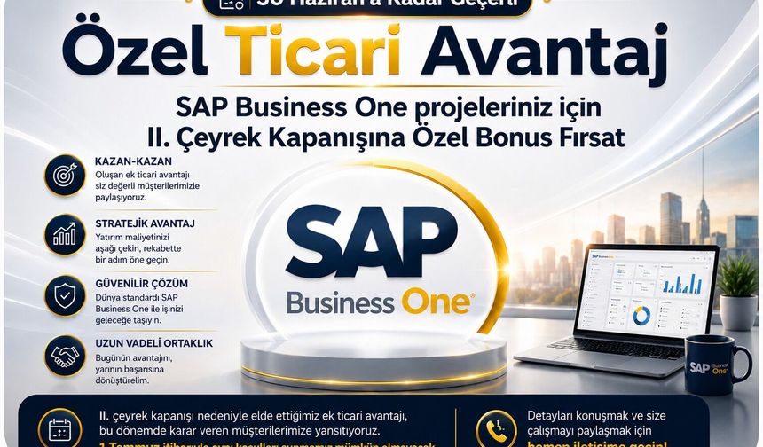 AIFTEAM'den İş Dünyasına II. Çeyrek Kapanışına Özel Ticari Avantaj