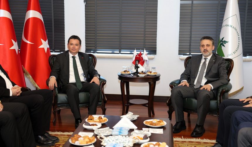 Osmangazi ve Büyükşehir’den Bursa için ortak akıl buluşması