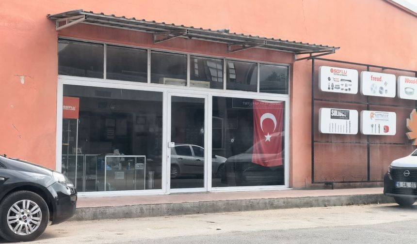 Bursa'da iş yerine silahlı saldırı