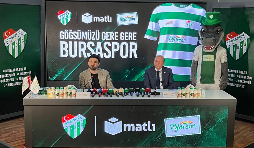 Bursaspor ve Yörsan'dan 70 milyon liralık imza
