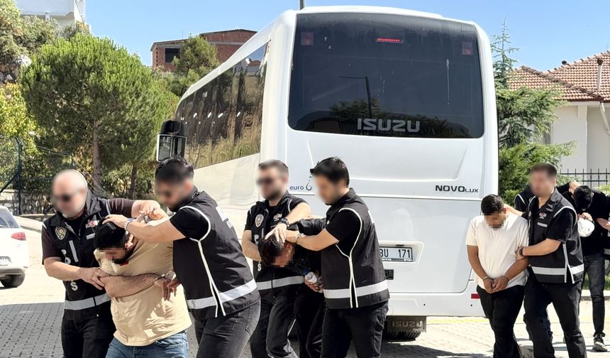 Bursa'da 1080 saatlik kamera kaydı çözüldü, operasyon geldi