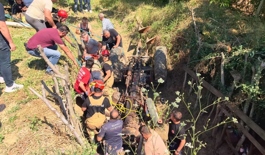 Bursa'da dede ile iki torunu ölümden döndü