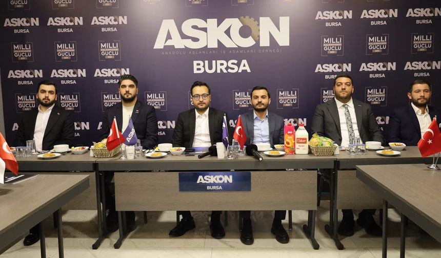 Genç ASKON Bursa’ya Genel Merkez Ziyareti
