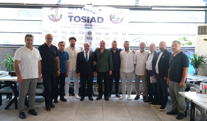 Bursa TOSİAD resmen tanıtıldı: "Dil Birliği, el birliği ve Türkiye birliği için varız"