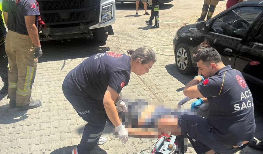 Bursa'da çöp kamyonun çarptığı adam hayatını kaybetti
