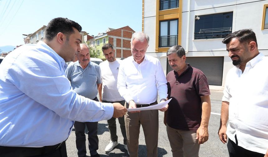 Bursa'da 25 araçlık otopark mahalleye kazandırıldı