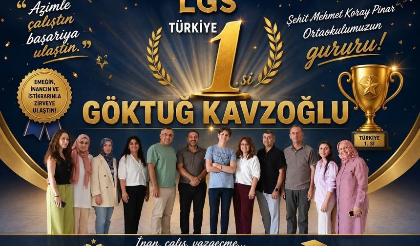Bursa'nın gururu: LGS'de 500 tam puan aldı