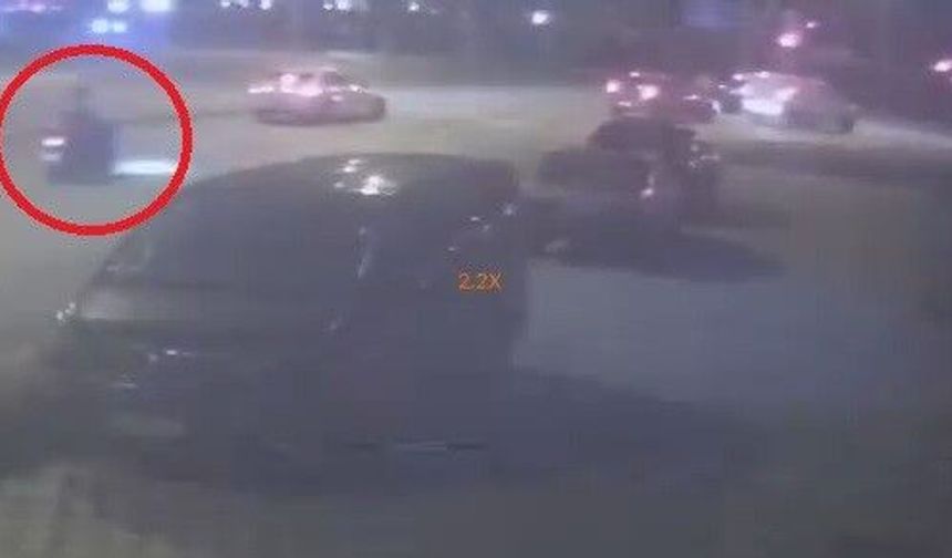 Bursa'da feci kaza güvenlik kamerasında