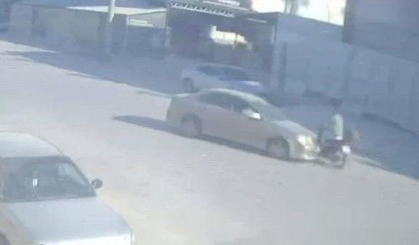 Bursa'da motosiklet ile otomobil kafa kafaya çarpıştı