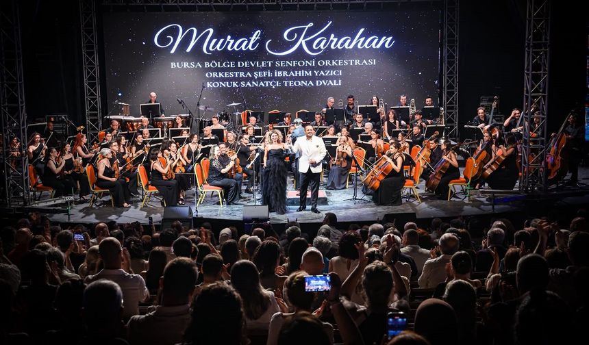 64'üncü Uluslararası Bursa Festivali'ne büyüleyici açılış