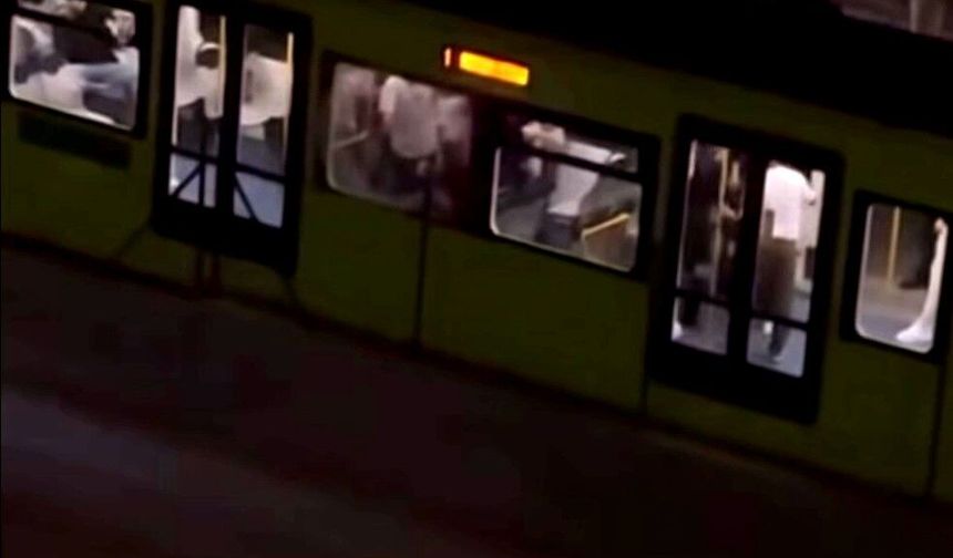 Bursa'da metro istasyonu savaş alanına döndü