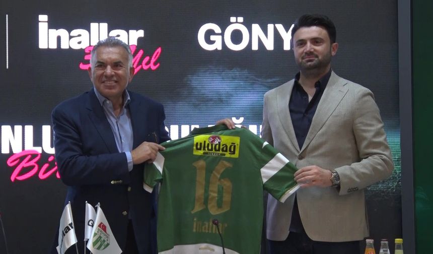 Bursaspor ve İnallar Otomotiv iş birliğini resmileştirdi