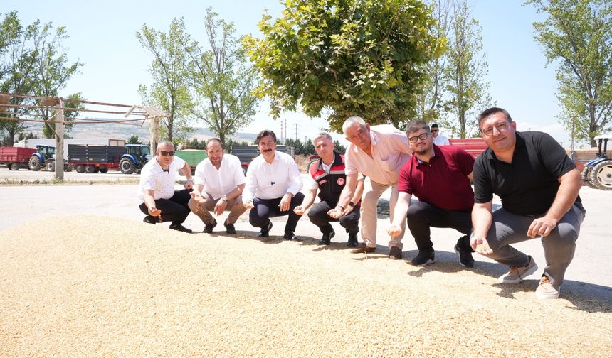 Yenişehir'de buğday alımları başladı