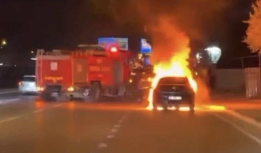 Bursa'da trafikte korku dolu anlar