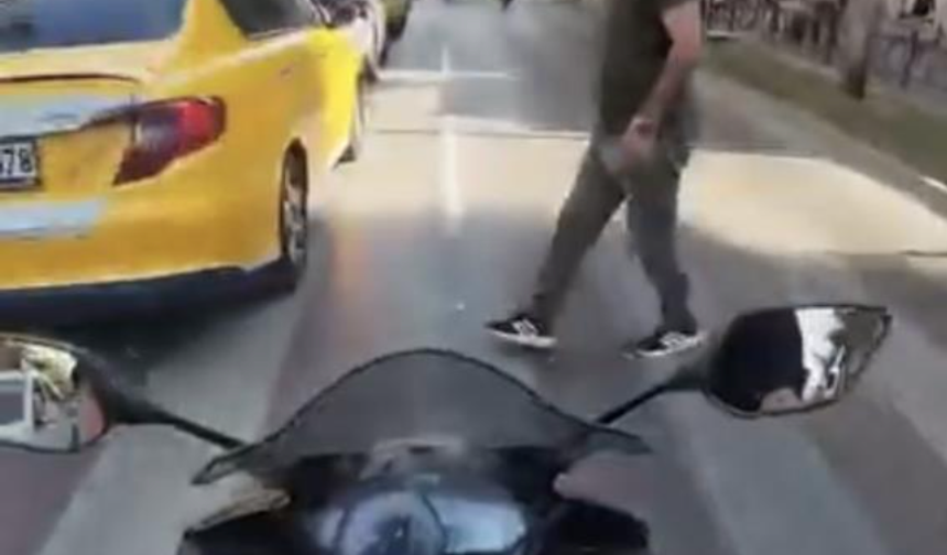Bursa'da kaza anı saniye saniye kaydedildi