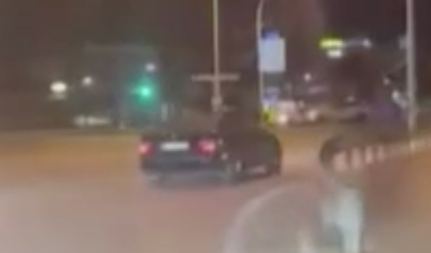 Bursa'da drift şovu pahalıya patladı
