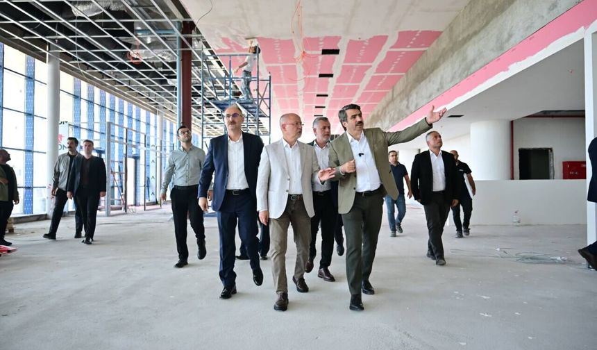 Yıldırım'a değer katacak projede sona doğru
