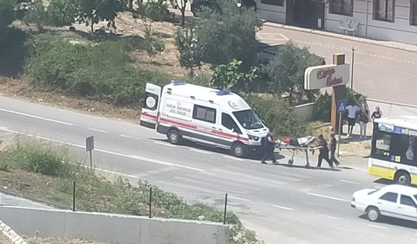 Gemlik'te otobüste fenalaşan yolcu hastaneye kaldırıldı