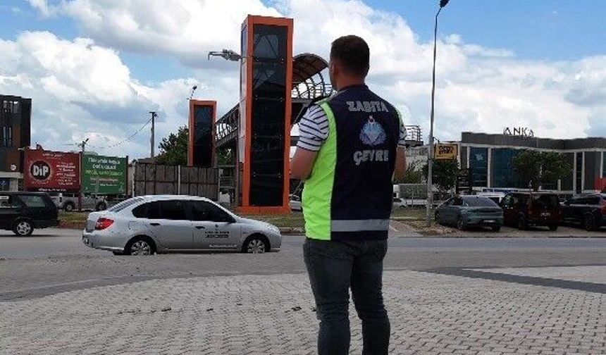 Çevre zabıtasından drone destekli sıkı denetim
