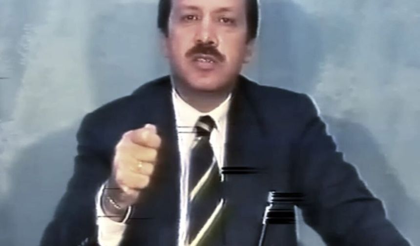 Cumhurbaşkanı Erdoğan'ın 32 yıl önceki konuşması gün yüzüne çıktı